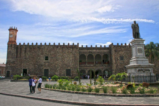 The Palace of Corts (Spanish: Palacio de Corts) in Cuernavaca, Mexico, is the oldest conserved colonial era civil structure on the continental Americas, being over 450 years old