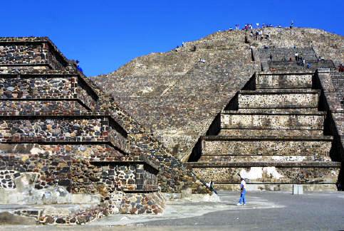 Teotihuacan Mexico Ancient ruins North Mexico City
