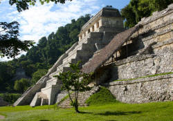 Palenque Chiapas Mexico Mayan Ruins Photograph by Bill Bell