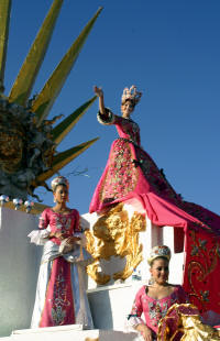Parades and parties at Mazatlan's Mardi Gras including this years Queen of Mardi Gras..Bill Bell Photo