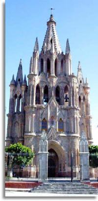 San Miguel de Allende Cathedral...Bill Bell Photograph