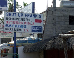 Shut Up Franks....the name says it all but the beer is cold and the hamburgers are great....awww come on Frank can't you shut up?  Bill Bell Photograph,
