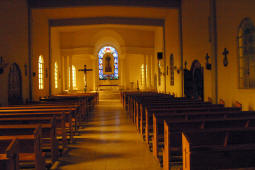 One can reflect on ....while in the church in Todo Santos.  Bill Bell Photograph