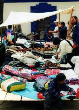 Open air market  San Cristobal de las Casas, Chiapas Mexico Photography by Bill Bell