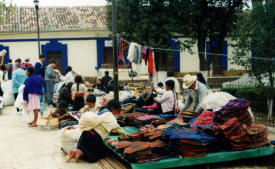 Market goods christmas Eve i San Cristobal de las Casas, Chiapas Mexico Photography by Bill Bell