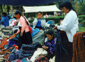 Mayan women in market San Cristobal de las Casas, Chiapas Mexico Photography by Bill Bell