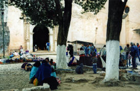 Under the trees selling l San Cristobal de las Casas, Chiapas Mexico Photography by Bill Bell