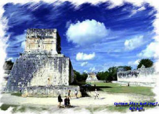 Chichen-Itza Mayani Mexico Photography by Bill Bell 