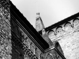 Corner view of Church Steeple More Italy Photography -  Florence, Rome, Venice,  Ancient Roman towns ...photography by Bill Bell