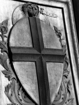 Ancient shield More Italy Photography -  Florence, Rome, Venice,  Ancient Roman towns ...photography by Bill Bell