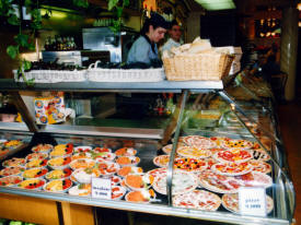 Ah! the food of Rome ! Italy - Rome, Florence, Venice,  Ancient Roman towns and much more...photography by Bill Bell