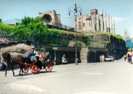 Horse and carriage ride Rome, Florence, Venice,  Ancient Roman towns ...photography by Bill Bell