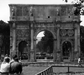 A roman gatway to the City Rome, Florence, Venice,  Ancient Roman towns ...photography by Bill Bell