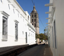 Narrow streets meant for horse and carriage Alamos ...Bill Bell Photographs 