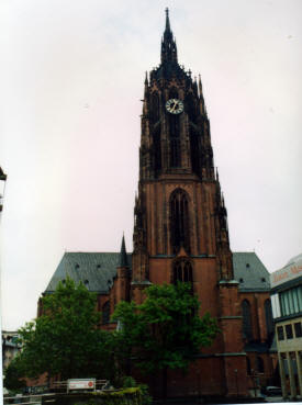 Church in town center Europe Photography, the early years - Frankfurt, Finland, Berlin and Amsterdam by Bill Bell