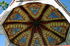 Roof of the bandstand Plaza de Armas Alamos